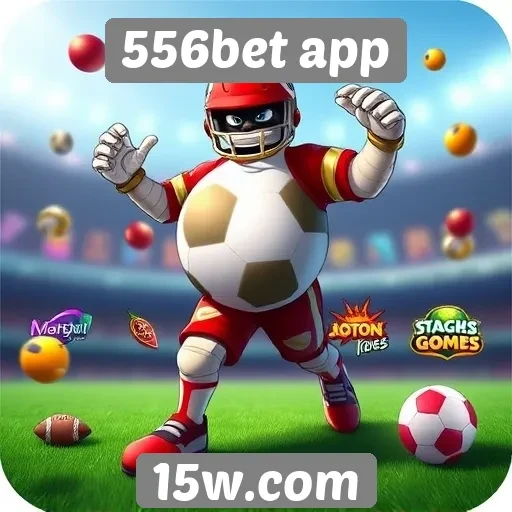 Diversidade de jogos disponíveis no 556bet app