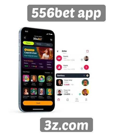 Interface e usabilidade do 556bet app