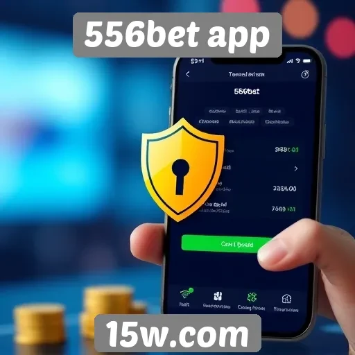 Recursos de segurança no 556bet app